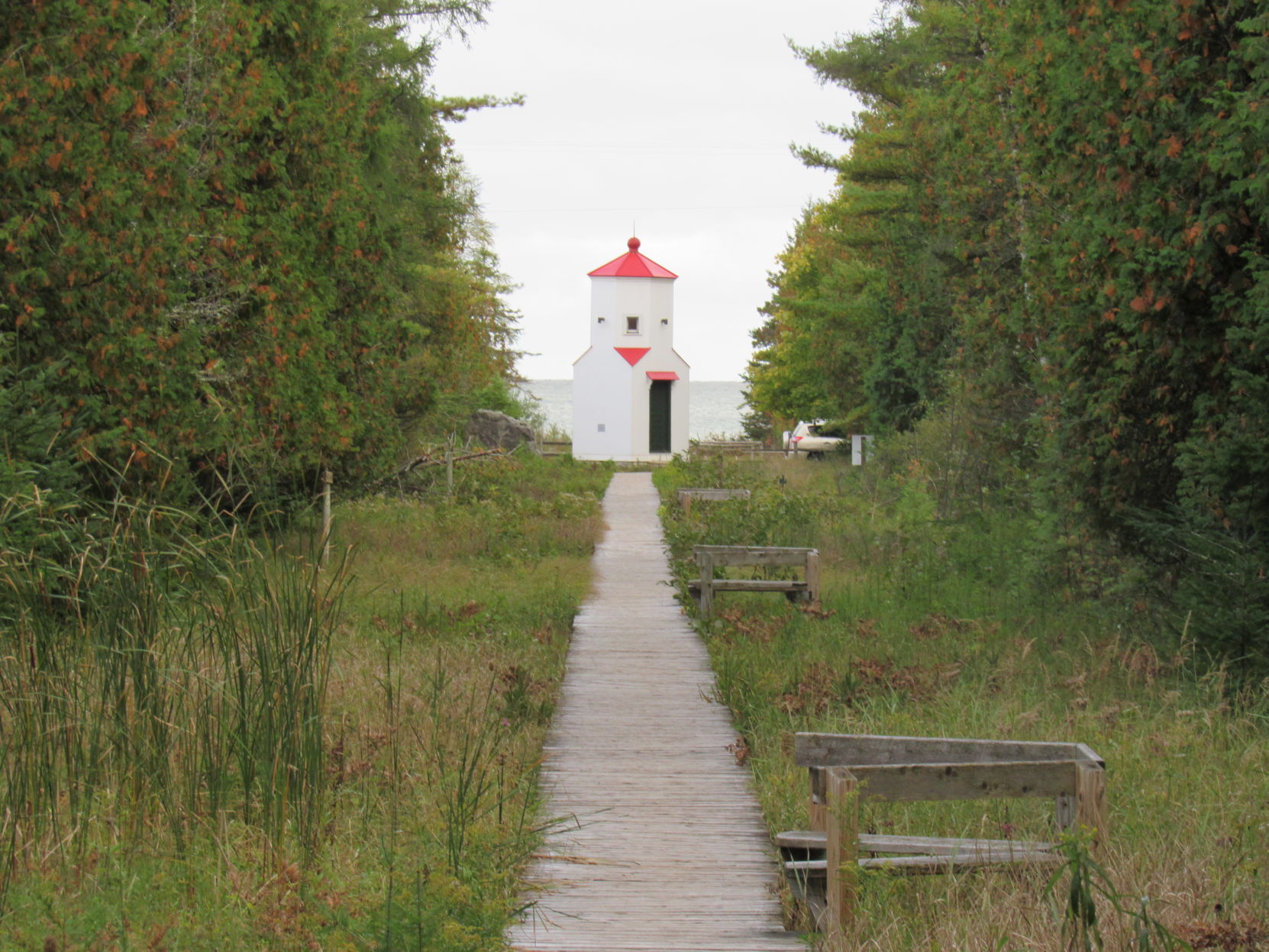 Door County lighthouses and range lights